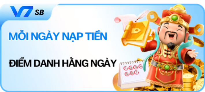 khuyến mãi điểm danh mỗi ngày